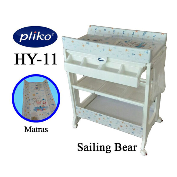 Pliko Baby Tafel Changing Table – Sailing Bear Pliko Baby Tafel Changing Table – Sailing Bear