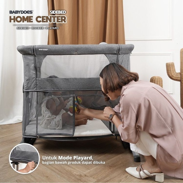 Babydoes Homecenter Bedside Baby Box – Dark Grey 5 Babydoes Homecenter Bedside Baby Box – Dark Grey 5