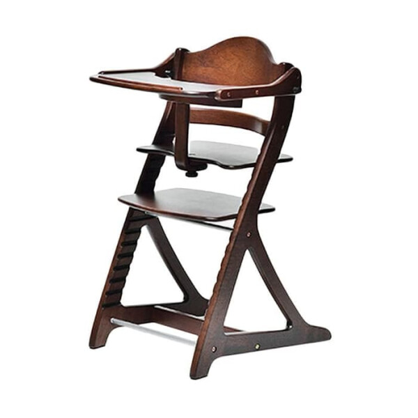 Yamatoya Sukusuku Plus Table High Chair – Dark Brown Yamatoya Sukusuku Plus Table High Chair – Dark Brown