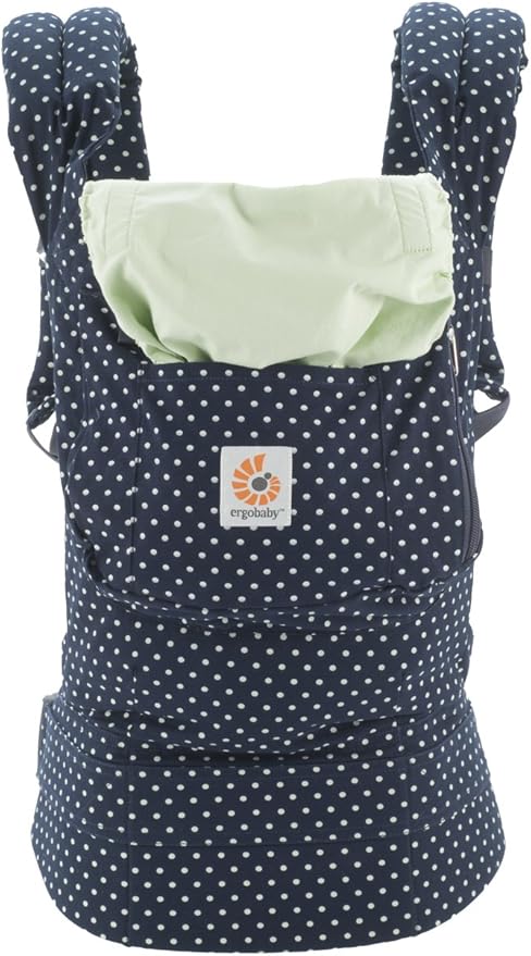 Ergobaby Original Baby Carrier – Indigo Mint Dots 2 Ergobaby Original Baby Carrier – Indigo Mint Dots 2