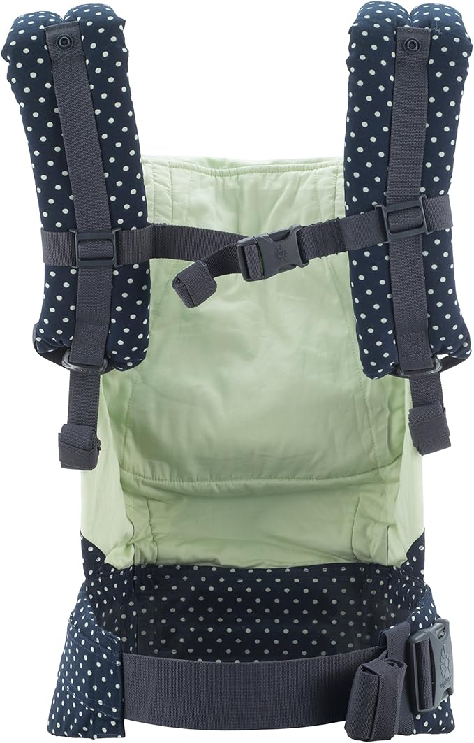 Ergobaby Original Baby Carrier – Indigo Mint Dots 3 Ergobaby Original Baby Carrier – Indigo Mint Dots 3