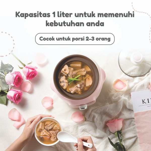 Emily Slow Cooker 1L Clay Pot 2 Emily Slow Cooker 1L Clay Pot 2