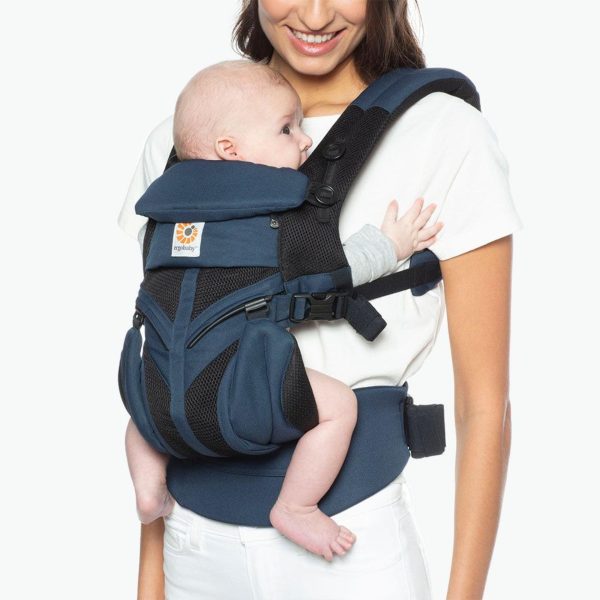 Ergobaby Omni 360 Cool Air Mesh Baby Carrier – Navy Raven 5 Ergobaby Omni 360 Cool Air Mesh Baby Carrier – Navy Raven 5