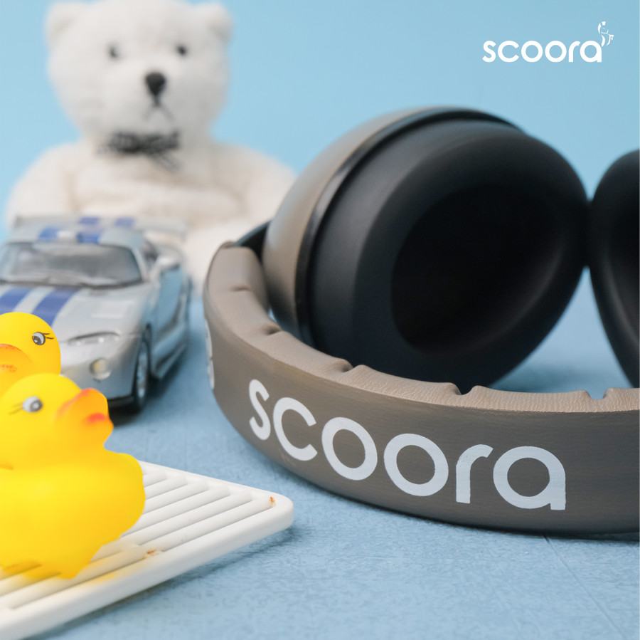 Scoora Cronos Baby & Kids Earmuff – Choco New 3 Scoora Cronos Baby & Kids Earmuff – Choco New 3
