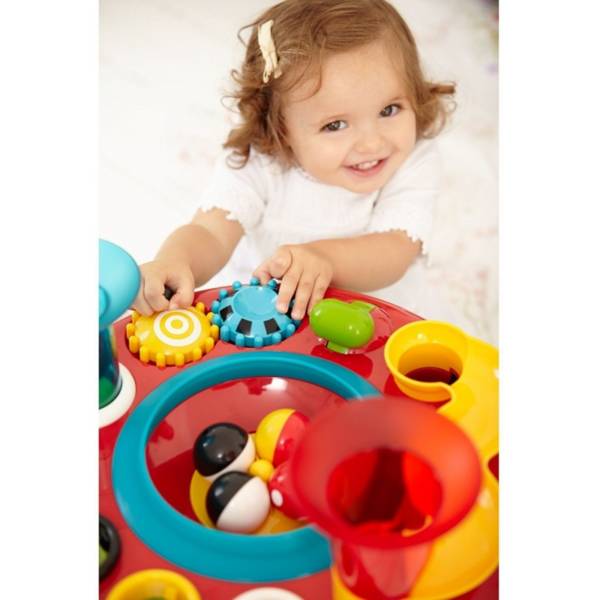 ELC Little Senses Lights and Sounds Activity Table – White (DISKON – Bagian Tengah Tidak Bisa Berputar) 4 ELC Little Senses Lights and Sounds Activity Table – White (DISKON – Bagian Tengah Tidak Bisa Berputar) 4