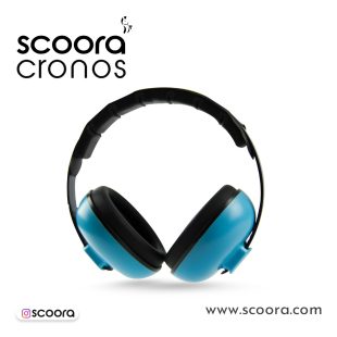 Scoora Cronos Baby & Kids Earmuff – Blue Scoora Cronos Baby & Kids Earmuff – Blue