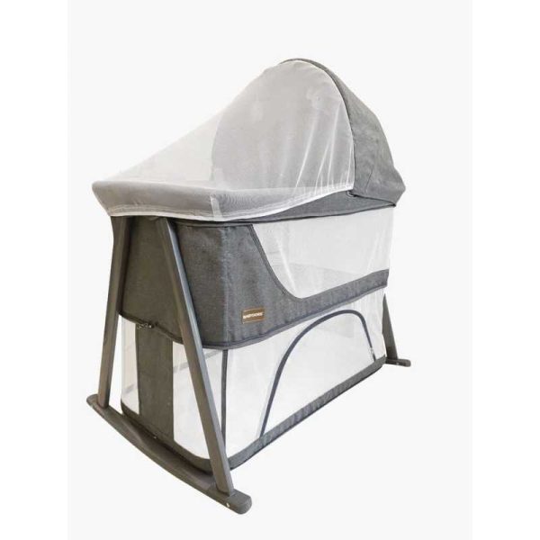 Babydoes Cottage Crib 4in1 Baby Box – Grey 2