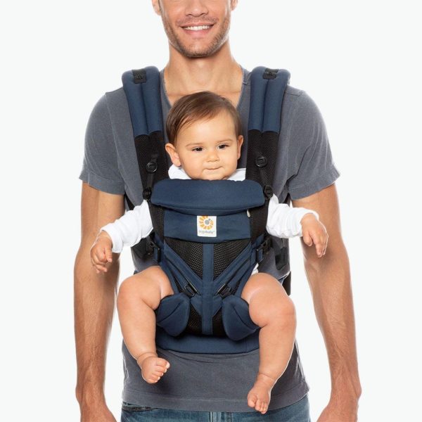 Ergobaby Omni 360 Cool Air Mesh Baby Carrier – Navy Raven 6 Ergobaby Omni 360 Cool Air Mesh Baby Carrier – Navy Raven 6