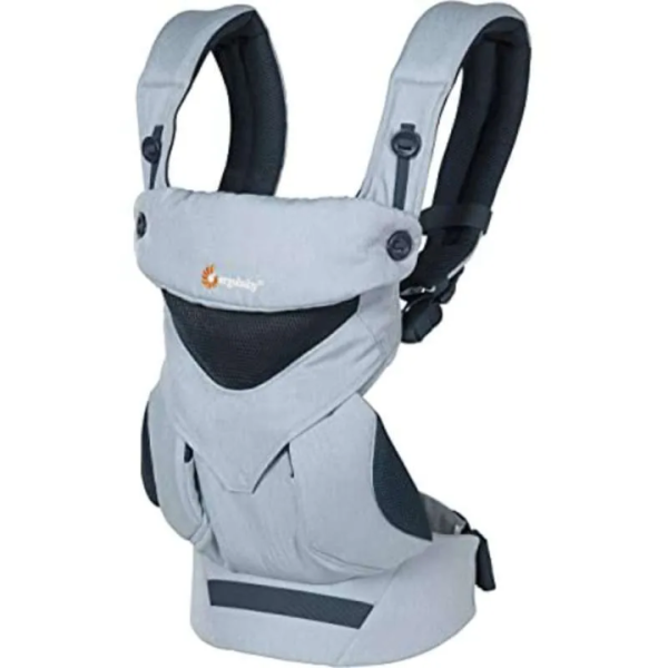 Ergobaby 360 Cool Air Mesh Baby Carrier – Grey Chambray 3 Ergobaby 360 Cool Air Mesh Baby Carrier – Grey Chambray 3