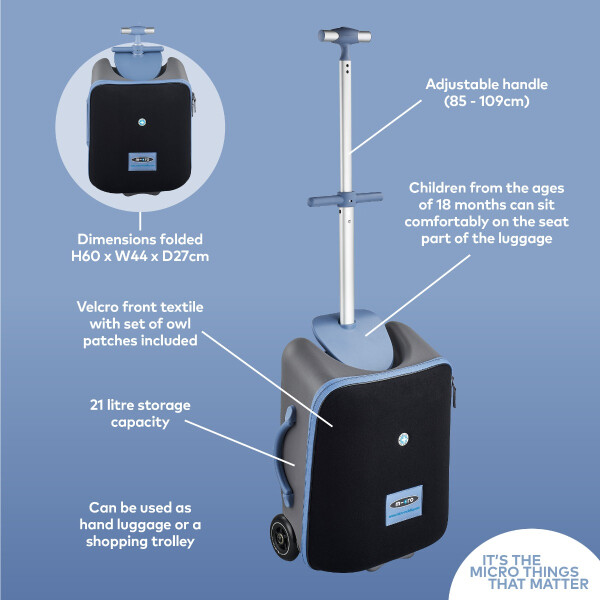 Micro Eazy Luggage – Forest Green 5 Micro Eazy Luggage – Forest Green 5
