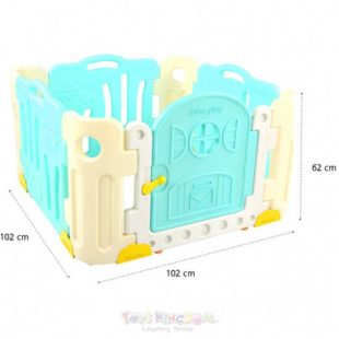 EduPlay Good Baby Room Park Playpen Fence – Blue EduPlay Good Baby Room Park Playpen Fence – Blue