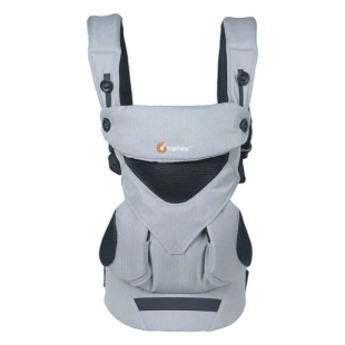 Ergobaby 360 Cool Air Mesh Baby Carrier – Grey Chambray