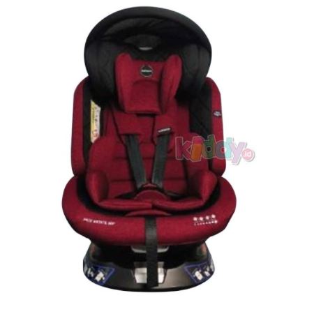 Babydoes Free Rotate 360 Isofix Carseat – Red Babydoes Free Rotate 360 Isofix Carseat – Red