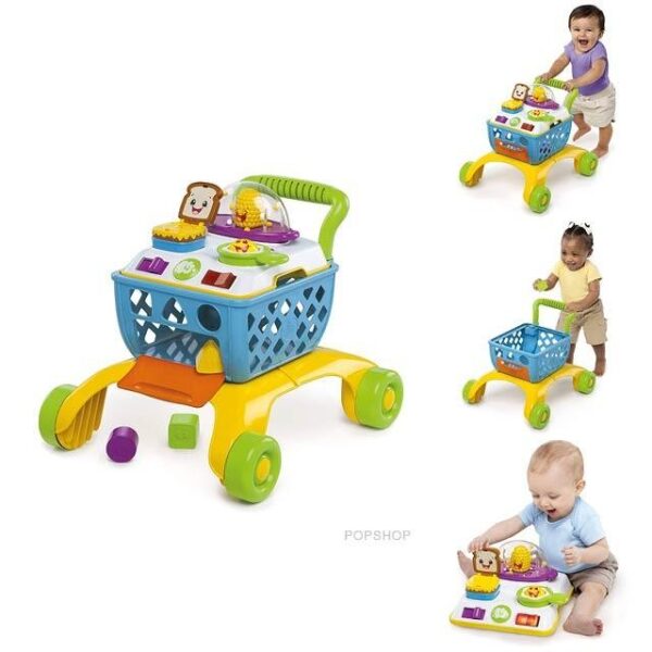 Bright Starts 4-in-1 Shop N Cook Push Walker 4
